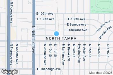 Map image of the property - 10405 N 11th St