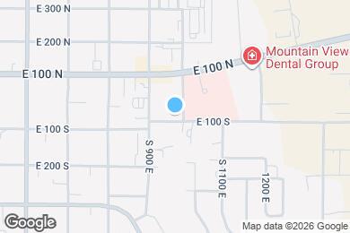 Map image of the property - 985 E 100 S