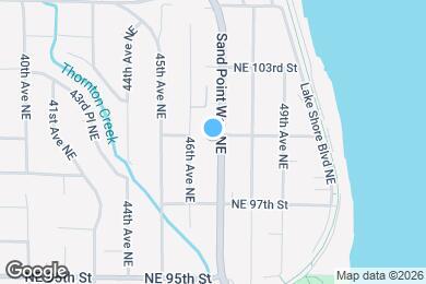 Map image of the property - 9749 Sand Point Way NE