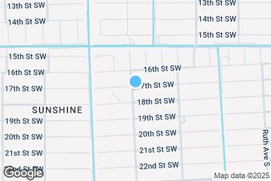 Map image of the property - 3521 17th St SW