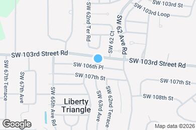Map image of the property - 6311 SW 106th Pl