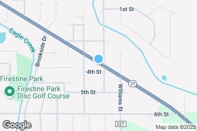 Map image of the property - 1621 Blanchard Ave