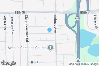 Map image of the property - 640 56th Pl