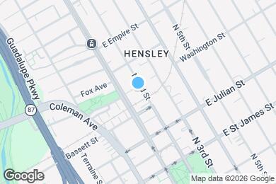 Map image of the property - 415 N 2nd St