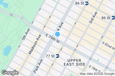 Map image of the property - 109 E 79th St
