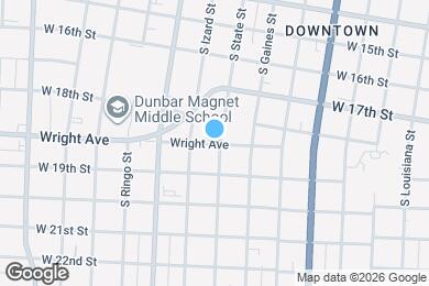 Map image of the property - 802 Wright Ave