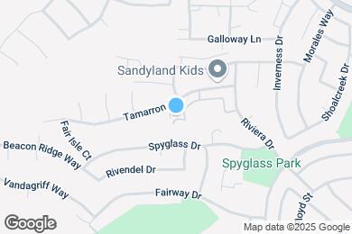 Map image of the property - 1684 Tamarron Dr
