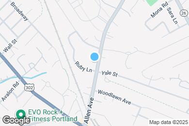 Map image of the property - 122 Allen Ave