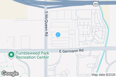 Map image of the property - 1097 E Chapman Dr