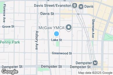 Map image of the property - 1107 Lake St