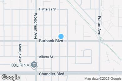 Map image of the property - 13527 Burbank Blvd