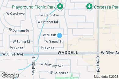 Map image of the property - 18138 W Sanna St