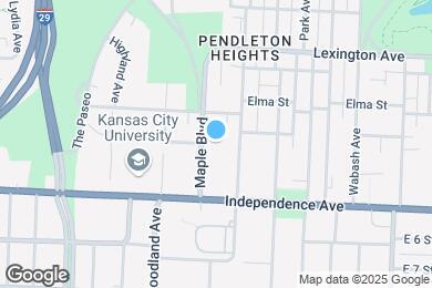 Map image of the property - Pendleton Heights Apartments