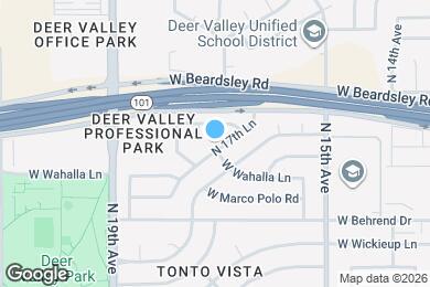 Map image of the property - 19878 N 17th Ln