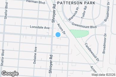Map image of the property - 520 Forrer Blvd