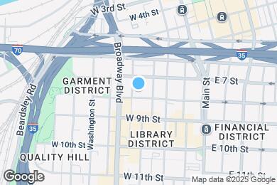 Map image of the property - 308 W 8th St