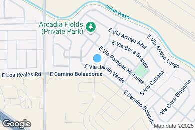 Map image of the property - 7411 S Paseo Monte de Oro