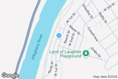 Map image of the property - 1046 W 1st St