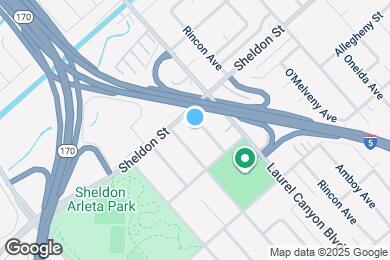 Map image of the property - 8881 Morehart Ave