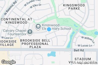 Map image of the property - 15074 W Heritage Oak Way