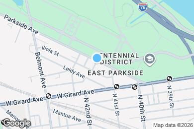 Map image of the property - 4124-28 Parkside Ave