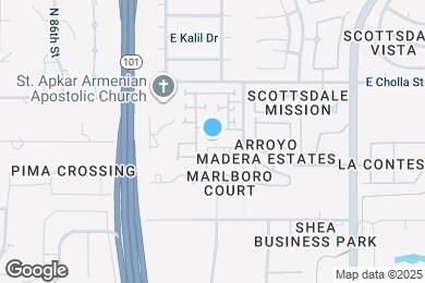 Map image of the property - 8944 E Gail Rd