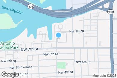 Map image of the property - 4550 NW 9th St