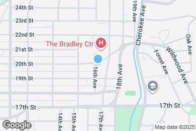 Map image of the property - 1930 16th Ave