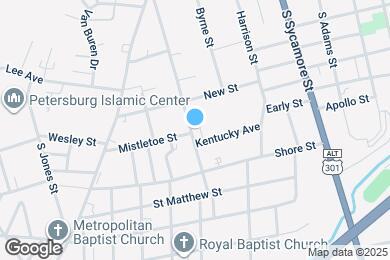 Map image of the property - 699 Harding St