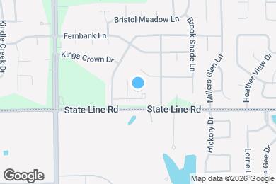 Map image of the property - 7122 Queens Crown Ct