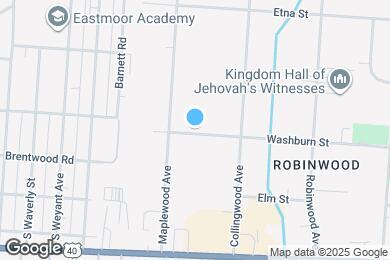 Map image of the property - 3622 Washburn St