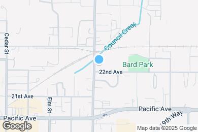 Map image of the property - 2213 Hawthorne St