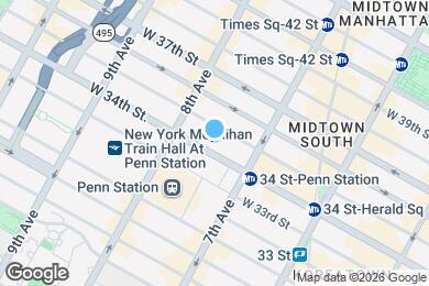 Map image of the property - 349 W 34th St.