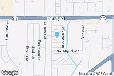 Map image of the property - 4737 Thunderbolt Ave