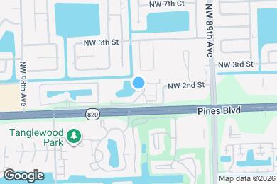 Map image of the property - 9220 NW 1st St