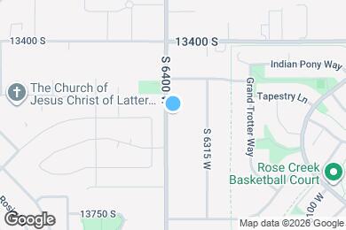 Map image of the property - 13551 Rose Canyon Rd