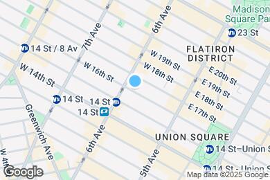 Map image of the property - 49 W 16th St