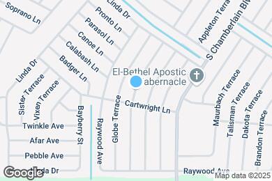 Map image of the property - 4934 Redwood Terrace