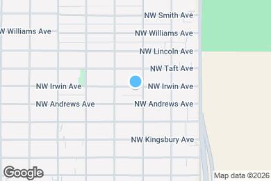 Map image of the property - 1314 NW Irwin Ave