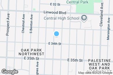 Map image of the property - 3331 Benton Blvd