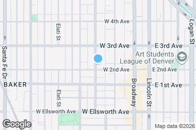 Map image of the property - 157 W 2nd Ave