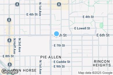 Map image of the property - 826 E 6th St