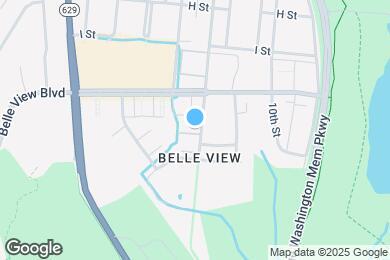 Map image of the property - 6610 Potomac Ave