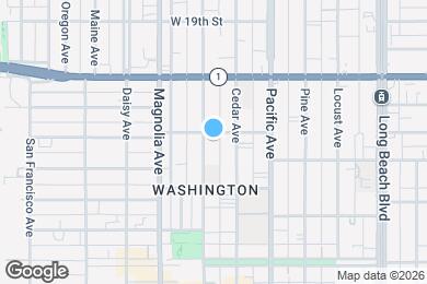Map image of the property - 1630 Chestnut Ave