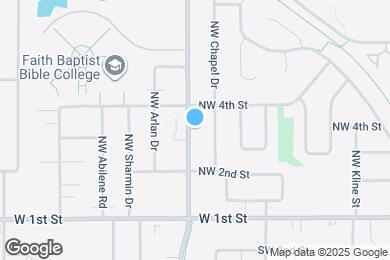 Map image of the property - 303 NW State St