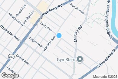 Map image of the property - 709 Dammert Ave