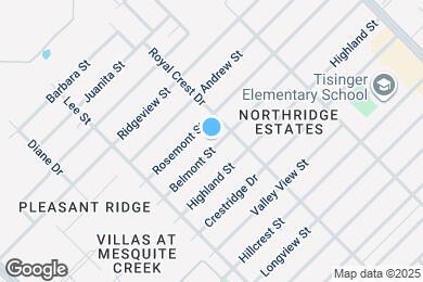 Map image of the property - 1421 Belmont St