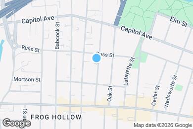 Map image of the property - 93 Hungerford St