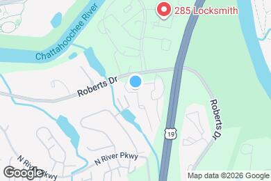 Map image of the property - 303 River Run Dr