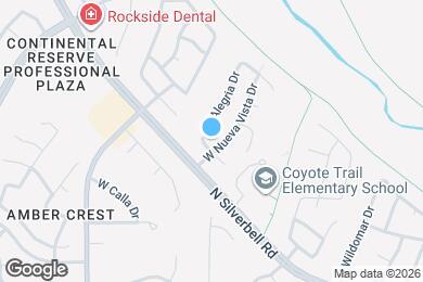 Map image of the property - 8166 N Pocono Way